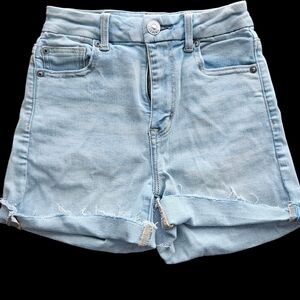 American Eagle Outfitters Light Blue Jean Shorts